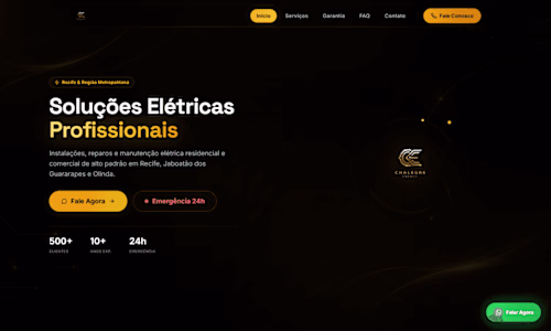 Chalegre Energy - Electrical Services Website