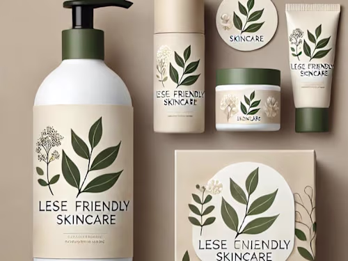 Eco-Friendly Skincare Brand Identity & Logo Design