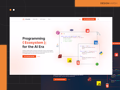 JDoodle - Website Redesign
