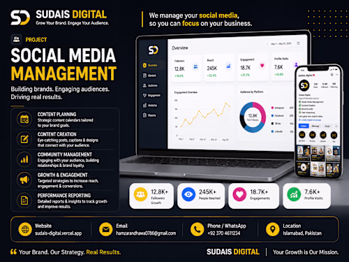 Social Media Management & Content
