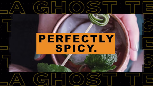 Ghost Tequila Sizzle