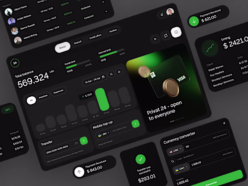 Fintech & Banking Web App