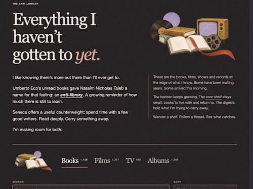 Personal Anti-library — AI-Assisted Curation