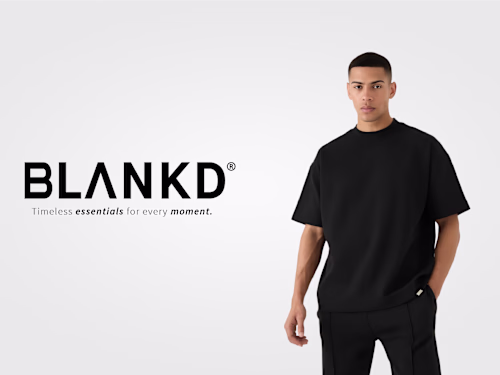 BLANKD — Minimal Clothing Branding