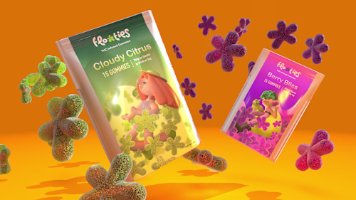 Floaties Cannabis Edibles Brand Identity Design