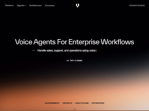 VANOS — Enterprise Voice AI Brand & Website (vanos.ai)