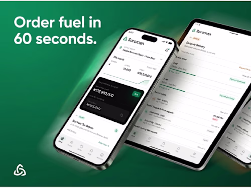 Soroman — Fuel Ordering App (iOS & Android)
