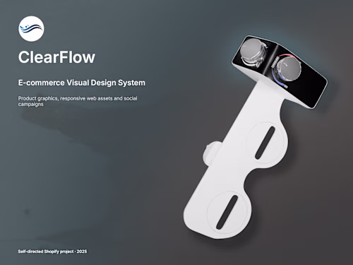 ClearFlow - E-commerce Visual Design System
