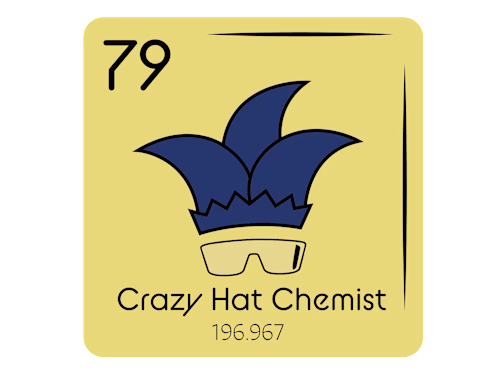 Crazy Hat Chemist Brand Design