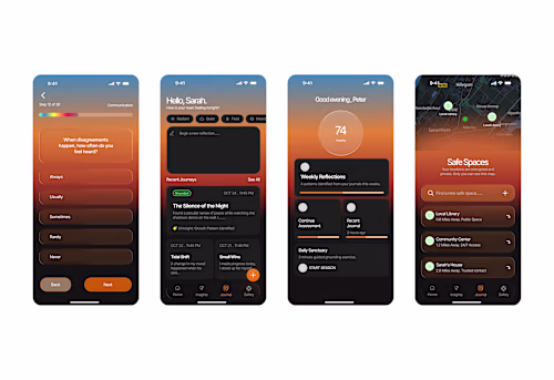 Clarté: Mental Wellness App Concept