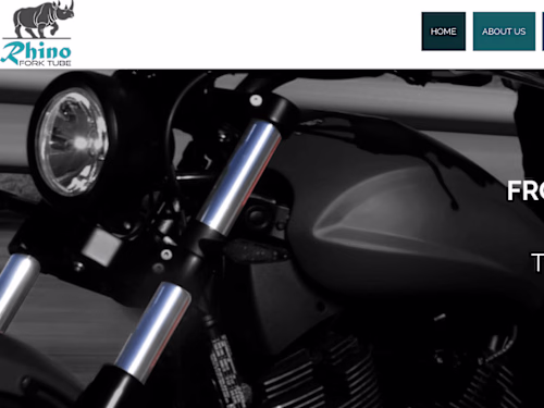Rhino Fork Tube Website