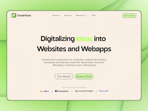 CloseFuture | Low/No-Code Studio