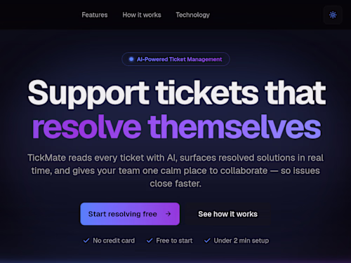 AI Ticketing System — Intelligent
