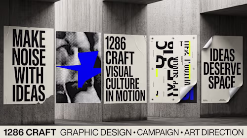 A bold poster series exploring