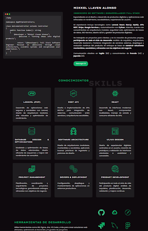 ProfileX is a modern portfolio