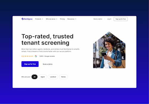 RentSpree - Design & Webflow Development