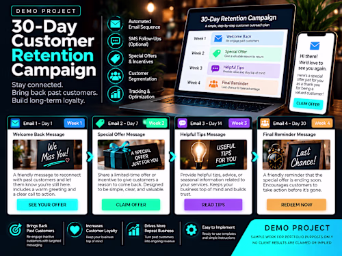 30-Day Customer Retention Campaign —