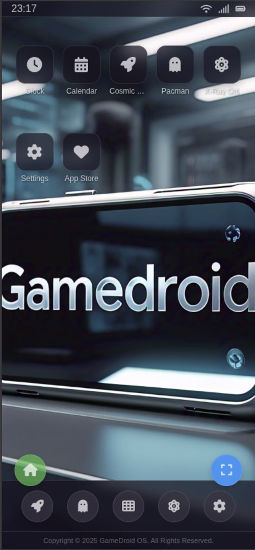GameDroid OS: Mobile Gaming in Your Browser