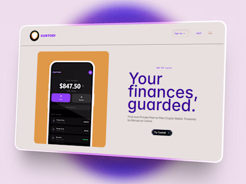 Custodi Branding and Product Design