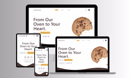 Comfoody - Ecommerce Website