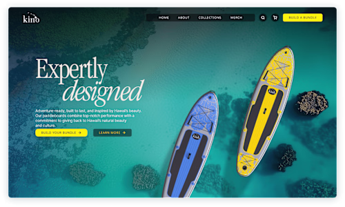 Kino Outdoor — Sports eCommerce