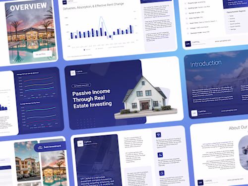 Real Estate Investor Pitch Deck | Multifamily PowerPoint Pre...