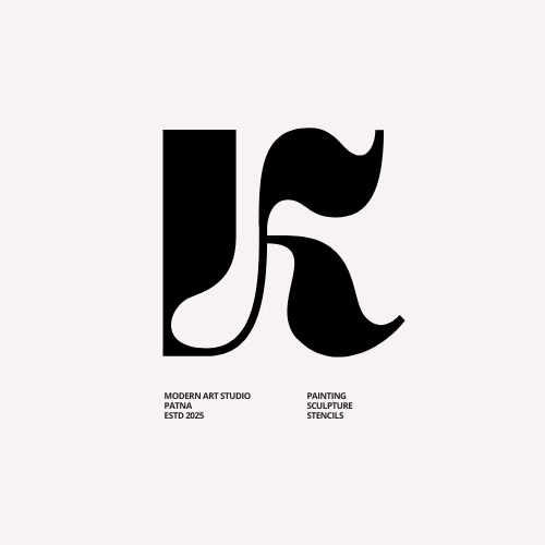 K Modern Art Studio Branding Project