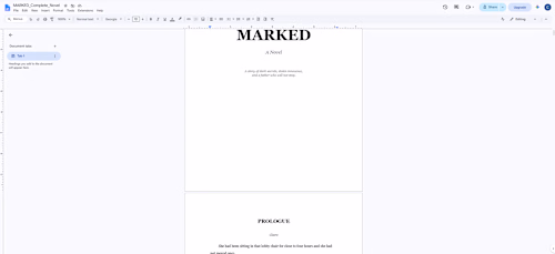 Fiction fantasy book writing