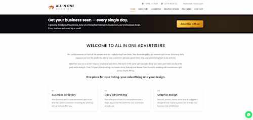Marketing Company Directoy Website