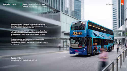 Livery Bus Double Decker Hong