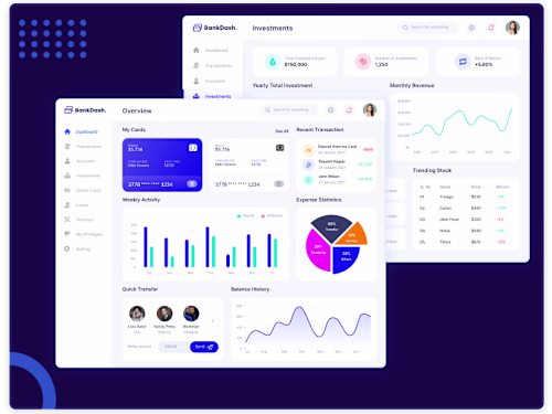 Interactive Banking Dashboard Development