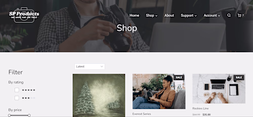E-commerce Website with WordPress &  WooCommerce