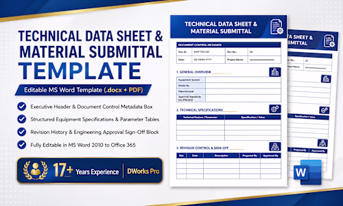 Technical Data Sheet & Material