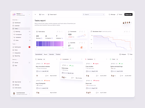 CRM Dashboard