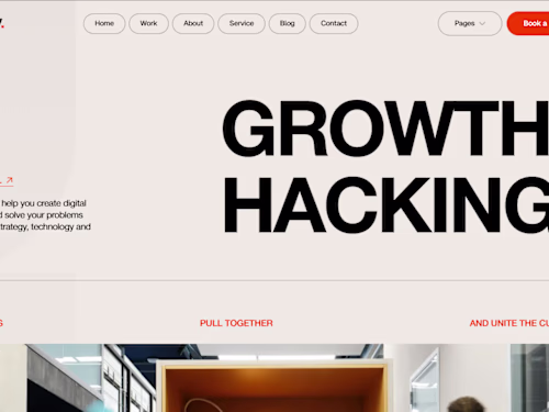 mitchy Webflow Template