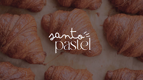 Diseño Gráfico Rediseño de identidad visual Santo Pastel