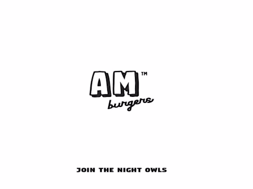 AM Burger - Brand design