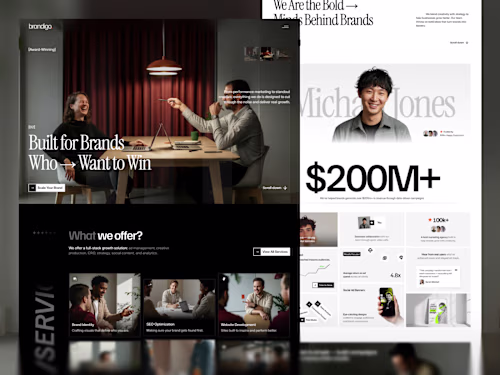 Brandigo - Creative Agency Website