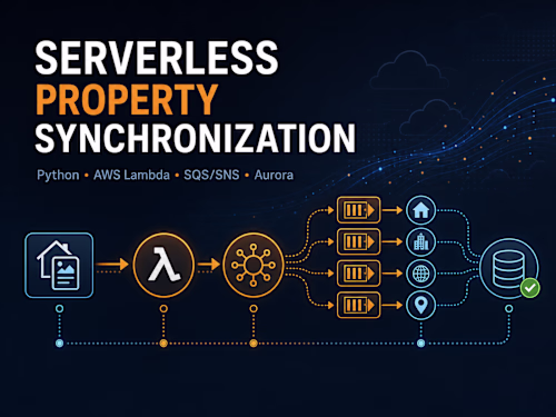 AWS Serverless Property Synchronization System