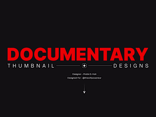 Thumbnail Design Works for a