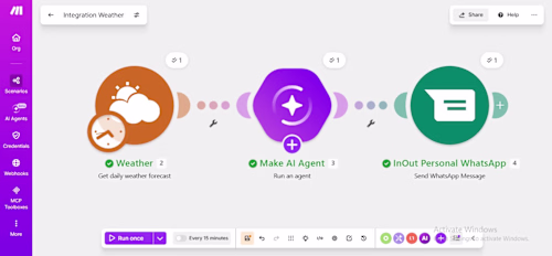 Client needed a system that