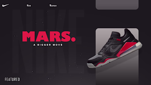 UI Design For NIKE Product