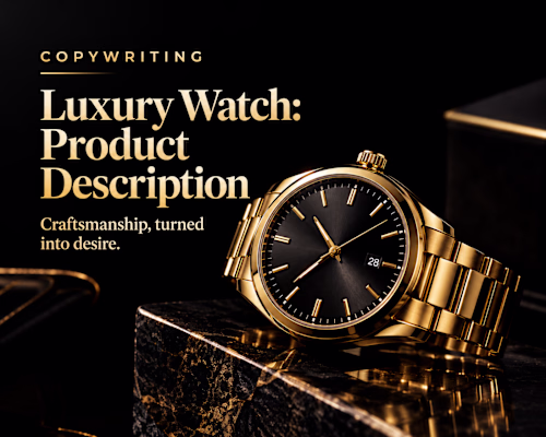 Luxury Watch Product Description for Aurelian Classic