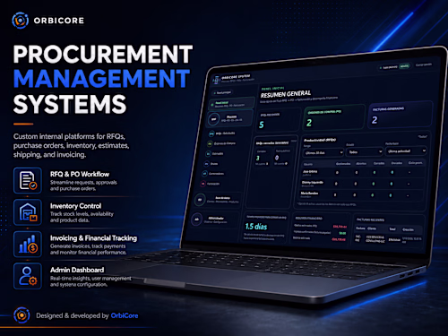 OrbiCore Procurement Management System