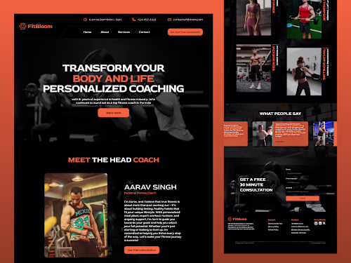 Transform Your Brand with Impressive Fitness Studio Design