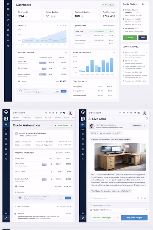 AI-Powered CRM & Quote Automation