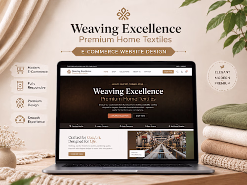 Home Textiles E-commerce Website
The client