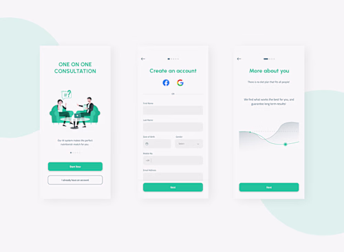 Gene App | Healthcare Mobile App | UI/UX Project on Behance
