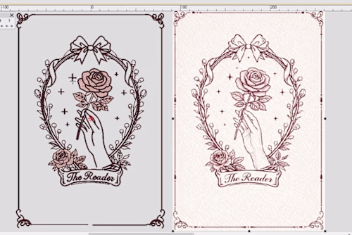 Drawing digitizing 