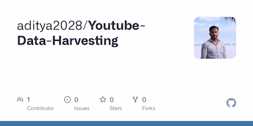 Youtube-Data-Harvesting